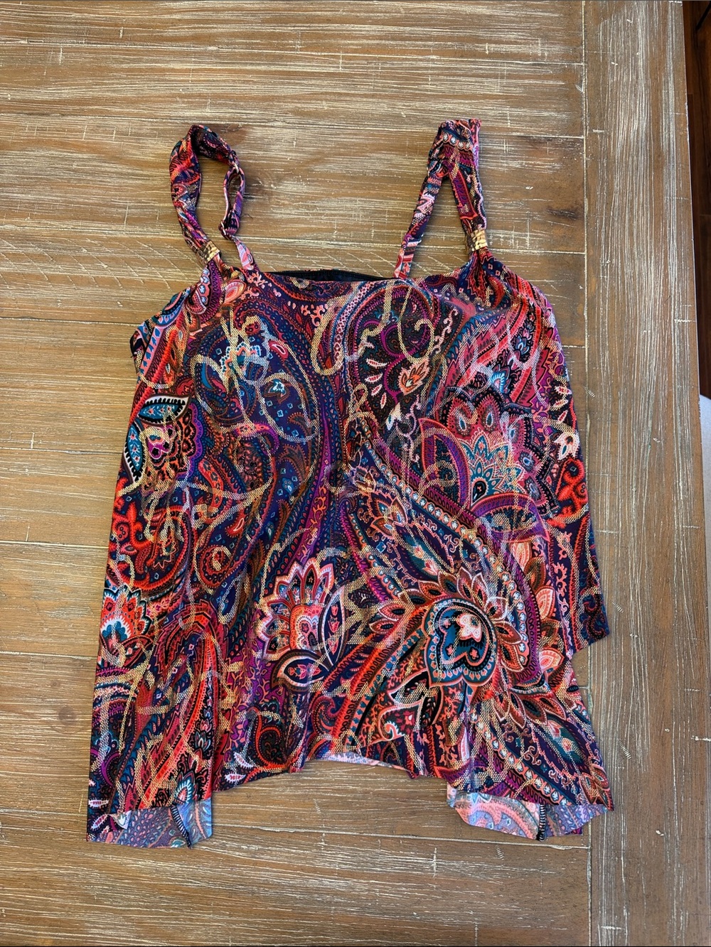 Miraclesuit Women's Dynasty Dazzle Tankini Top